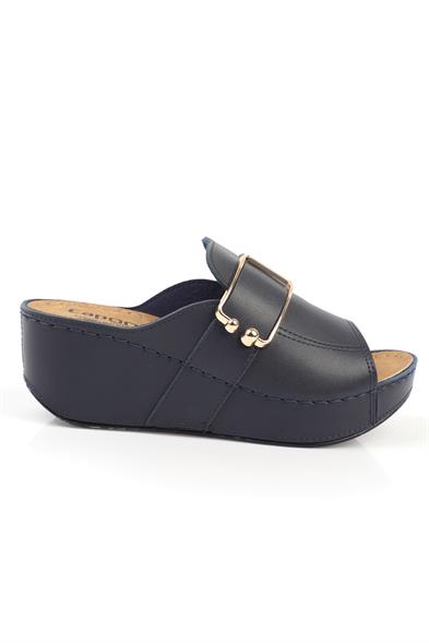 Capone Kacie 612245 Women Navy Slingback Comfort Anatomical Sandals image 3