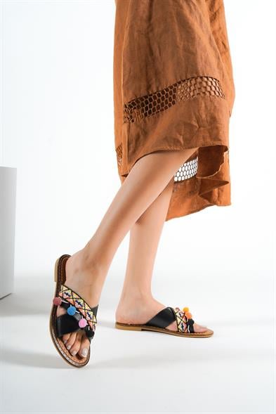 Capone Mada 8084 Genuine Leather Cross Band Women Brown Sandals image 2