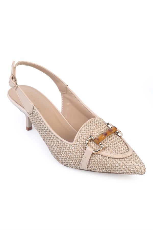 Capone Angy Women Beige Heeled Shoes