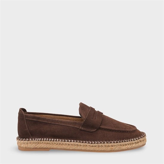 Capone Boris Genuine Leather Suede Espadrille Sole Men Loafer image 2