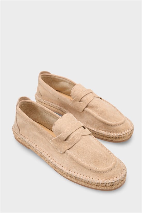 Capone Boris Genuine Leather Suede Espadrille Sole Men Loafer image 3