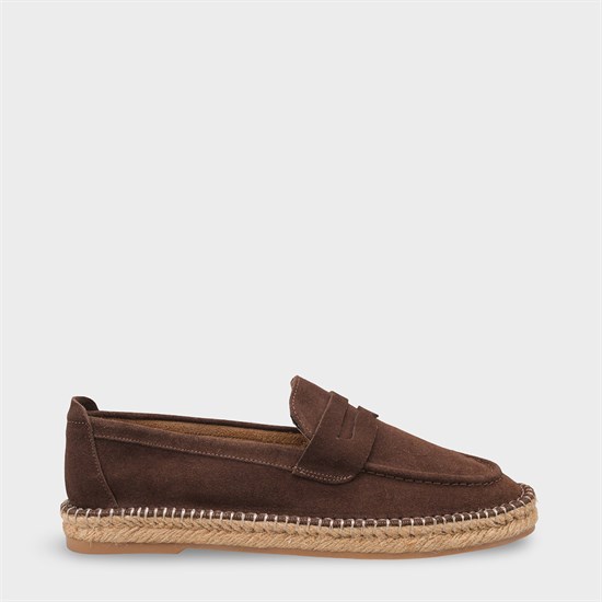 Capone Boris Genuine Leather Suede Espadrille Sole Men Loafer image 2