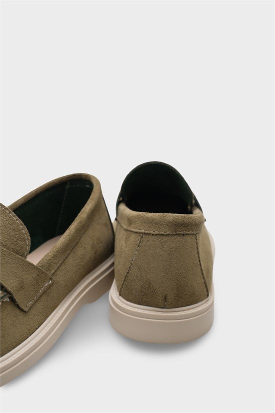 Capone Outfitters 001 Women Khaki Loafer image 4