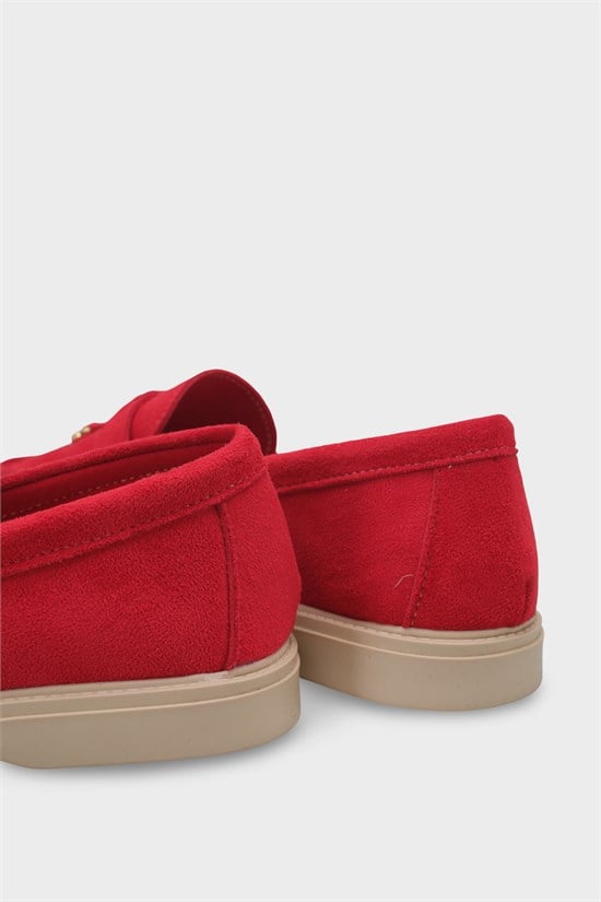 Capone Calypso Women Red Loafer image 6