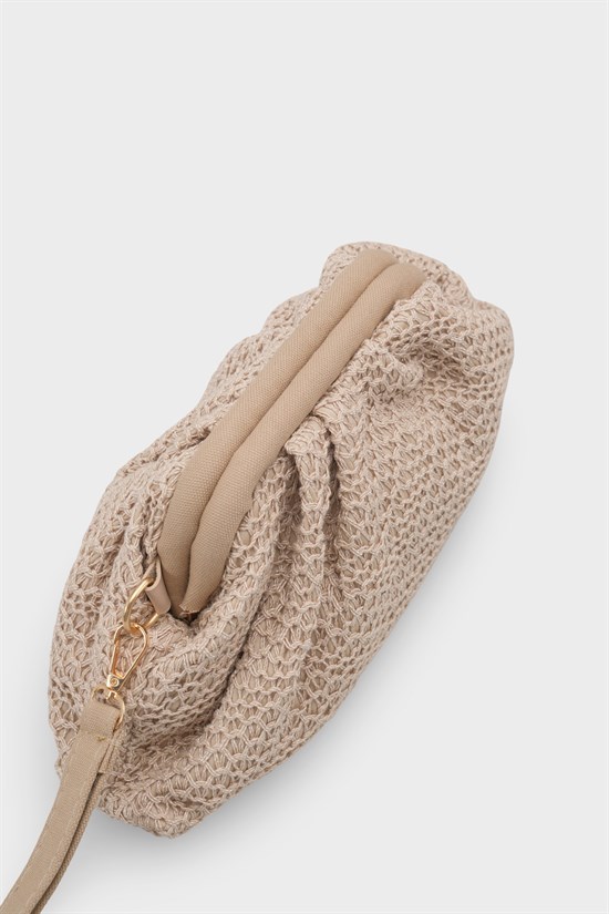 Capone Capri Raffia Look Drawstring Women  Bag image 6