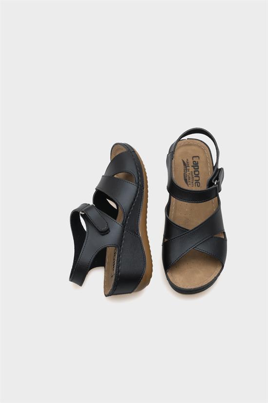 Capone Celeste Z6312 Women Black Comfort Anatomical Sandals image 5