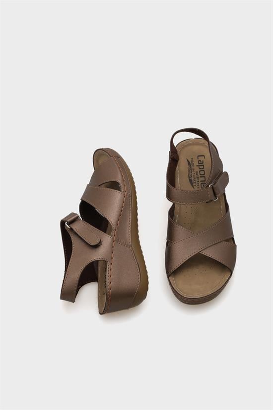 Capone Celeste Z6312 Women Copper Comfort Anatomical Sandals image 2