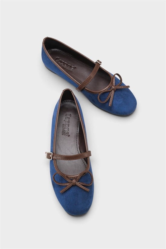 Capone Chandal Suede Look Mary Jane Shoes image 4