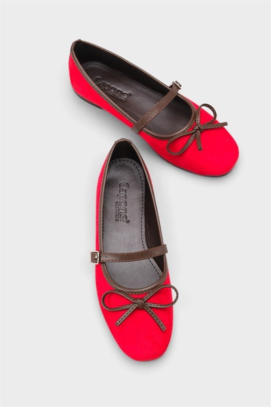 Capone Chandal Suede Look Mary Jane Shoes image 4