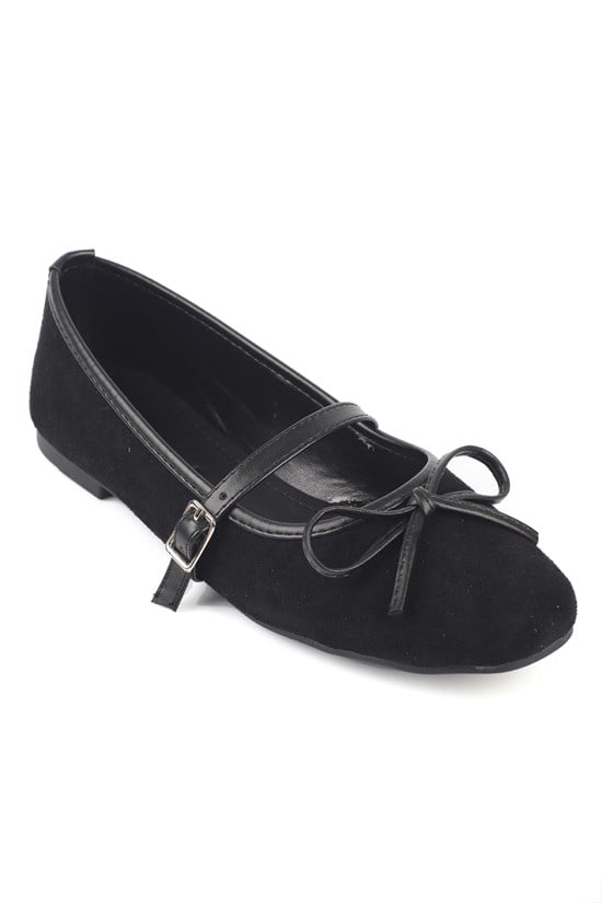 Capone Chandal Suede Look Mary Jane Shoes