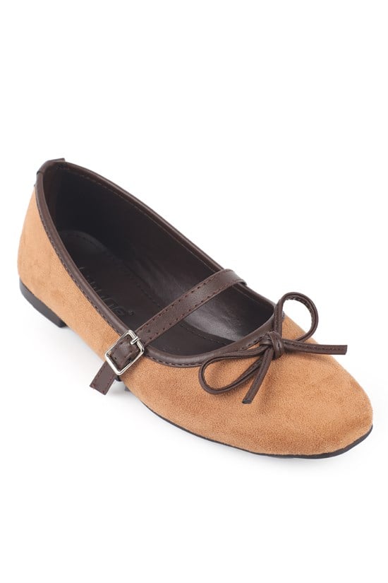 Capone Chandal Suede Look Mary Jane Shoes