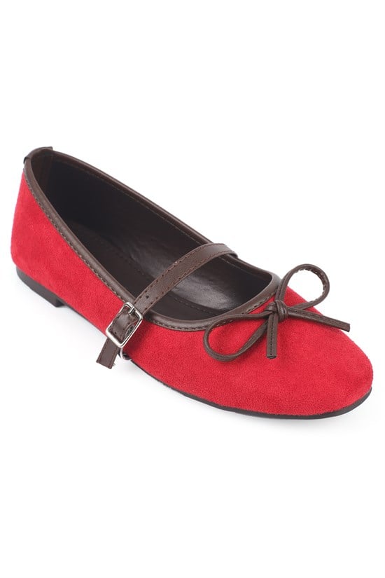 Capone Chandal Suede Look Mary Jane Shoes