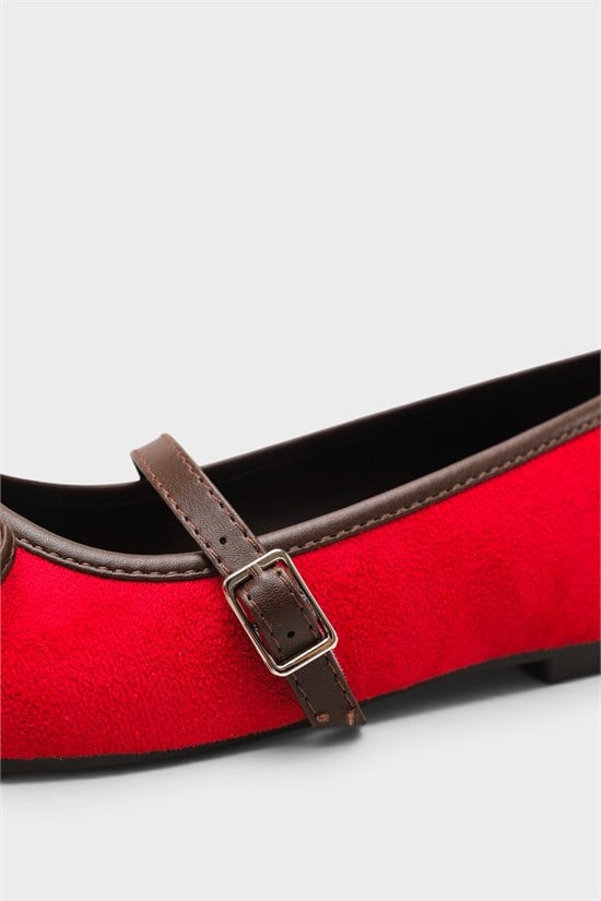 Capone Chandal Suede Look Mary Jane Shoes image 6