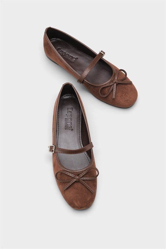 Capone Chandal Suede Look Mary Jane Shoes image 4