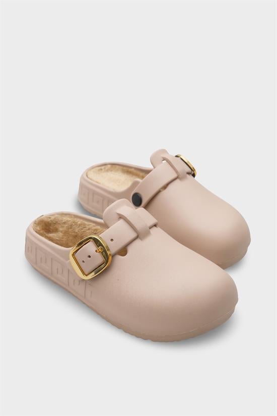 Capone Daisy Women Beige Furry Sandal image 3