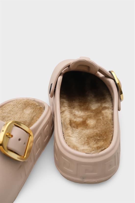 Capone Daisy Women Beige Furry Sandal image 5