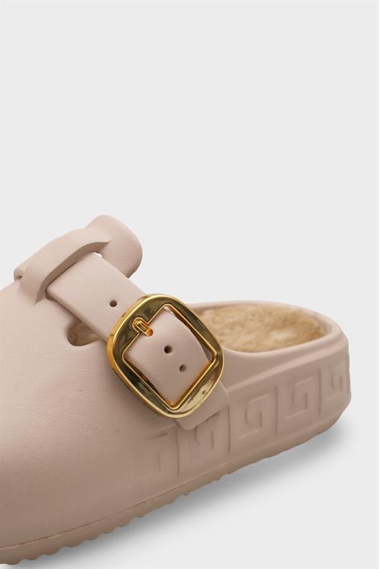 Capone Daisy Women Beige Furry Sandal image 4