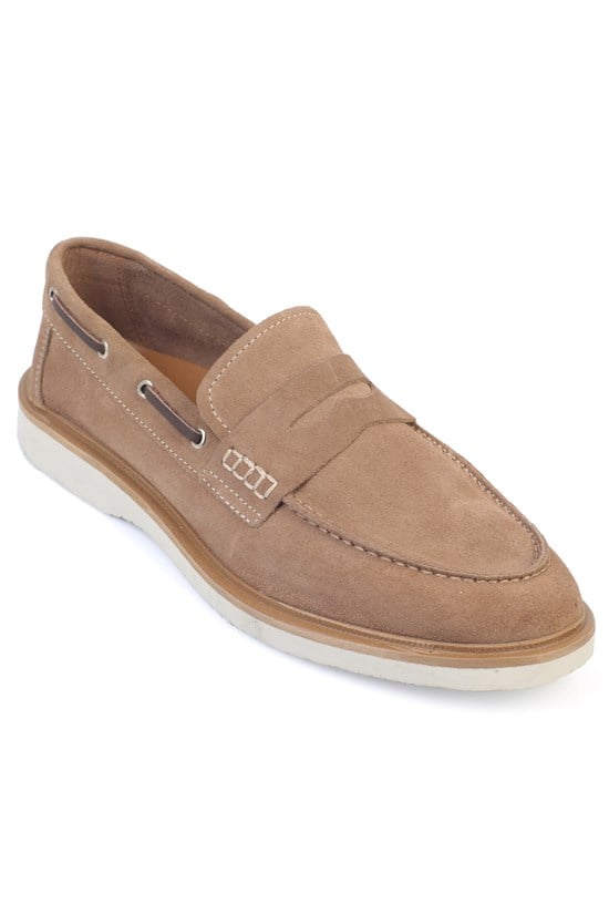 Capone Danny Genuine Leather Suede Genuine Leather Lined Men Loafer