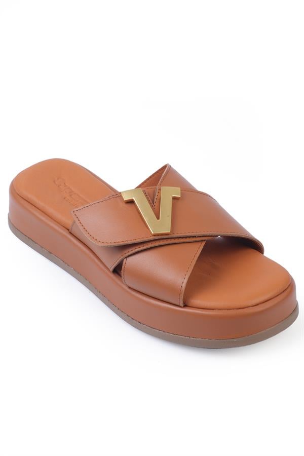 Capone Dara Women Tan Sandal image 1