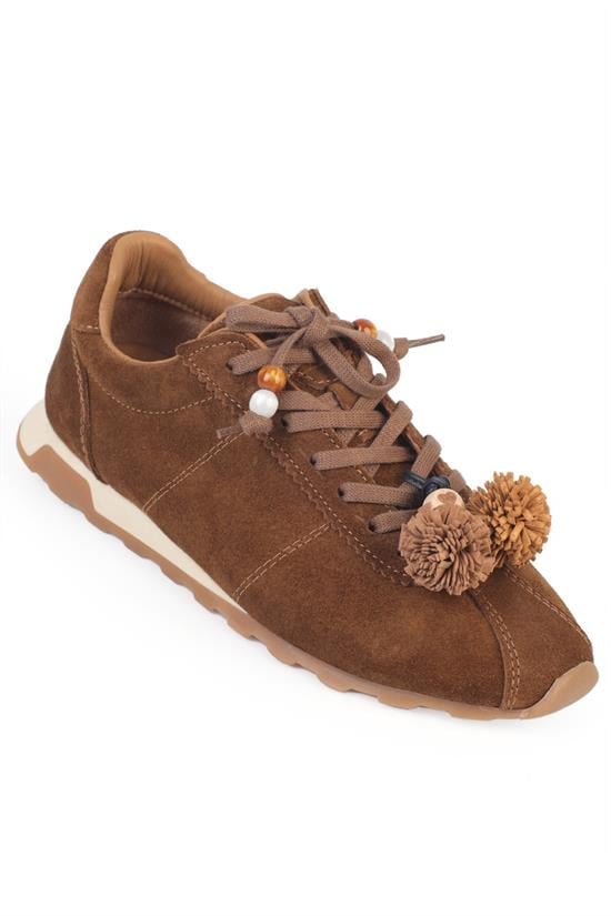 Capone Doralyn Women Walnut Sneaker
