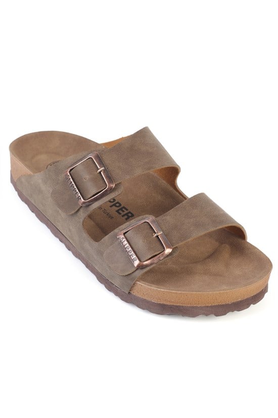 Capone Double Band Buckle Men Sandal
