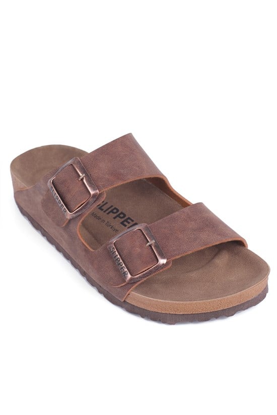 Capone Double Band Buckle Women  Sandal