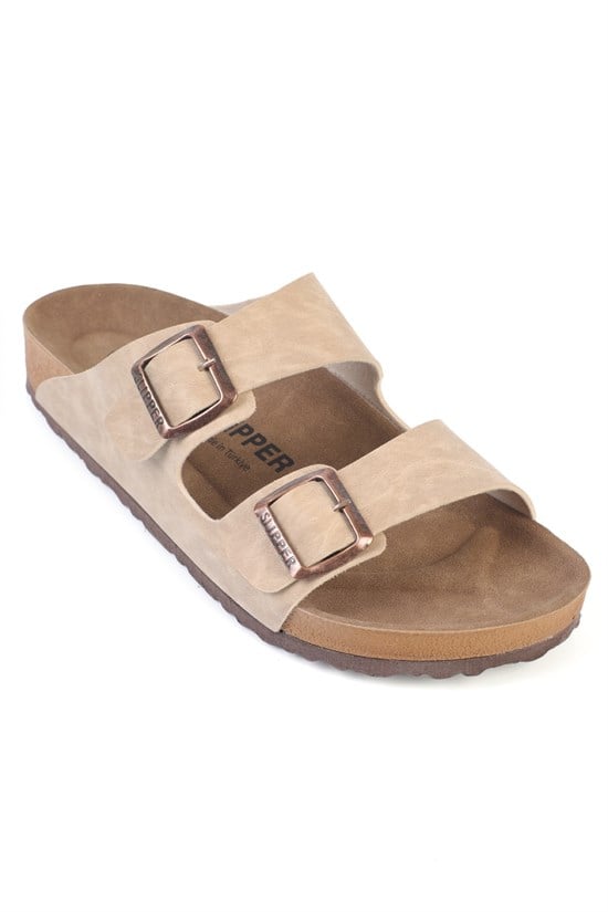 Capone Double Band Buckle Women  Sandal