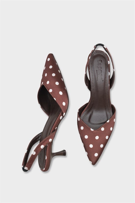 Capone Esmerelda Pointed Toe Slingback Mid Heel Women  Shoe image 5