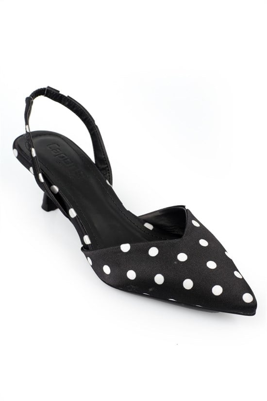 Capone Esmerelda Pointed Toe Slingback Mid Heel Women  Shoe