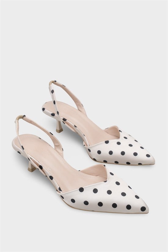 Capone Esmerelda Pointed Toe Slingback Mid Heel Women  Shoe image 3