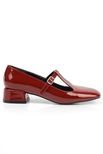 Capone Flat Toe T-Strap Low Heel Woman Shoes image 4
