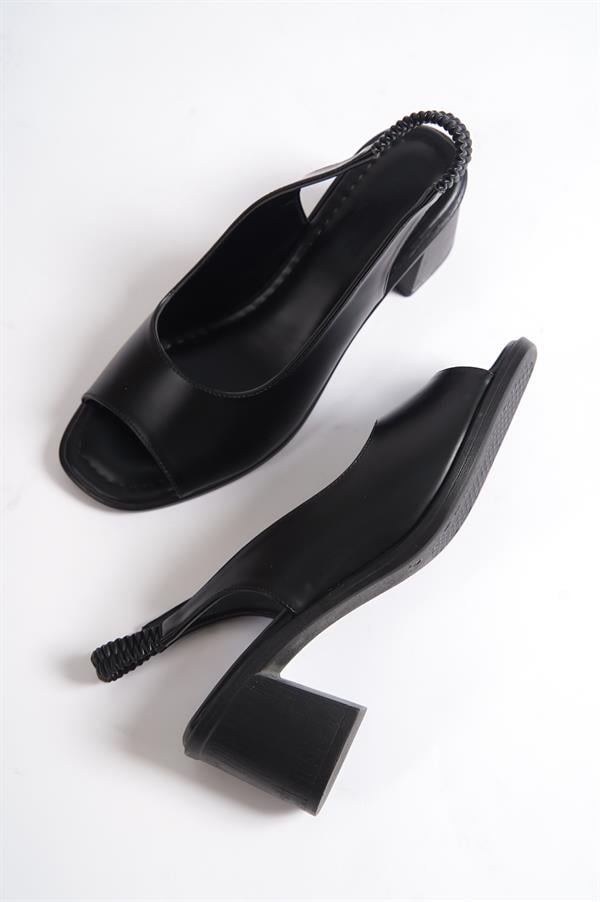 Capone Flat Toe Woman Shoes With Inner Pad and Elastic Back image 2