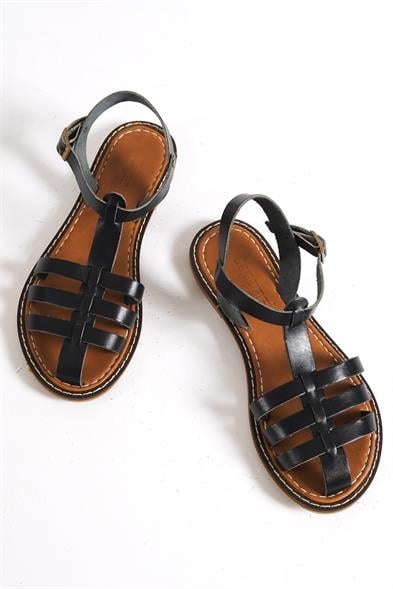 Capone Gladiator Band Woman Leather Sandals image 6