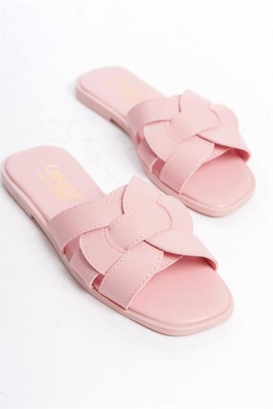 Capone Halsey Women Cotton Candy Slide Flat Sandals image 2