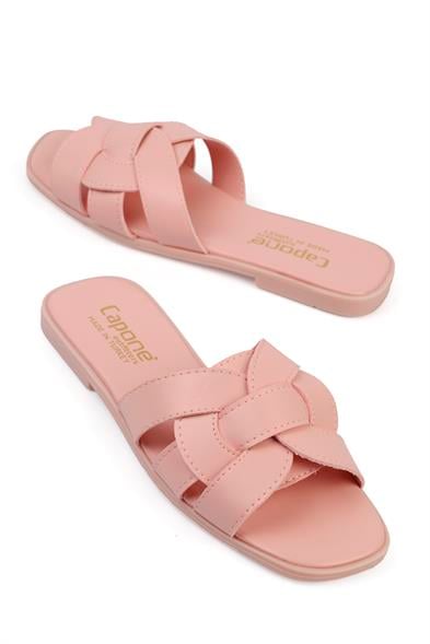 Capone Halsey Women Cotton Candy Slide Flat Sandals image 3