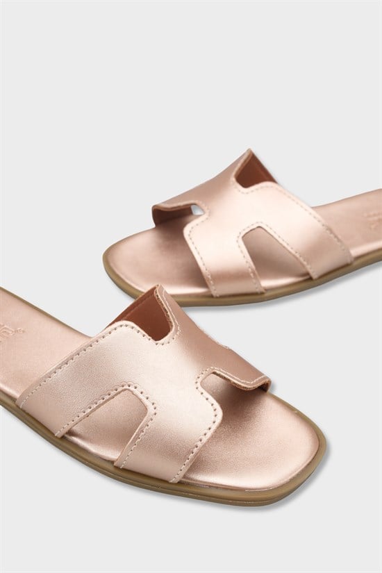 Capone Halsey Women Rose Slide Flat Sandals image 6