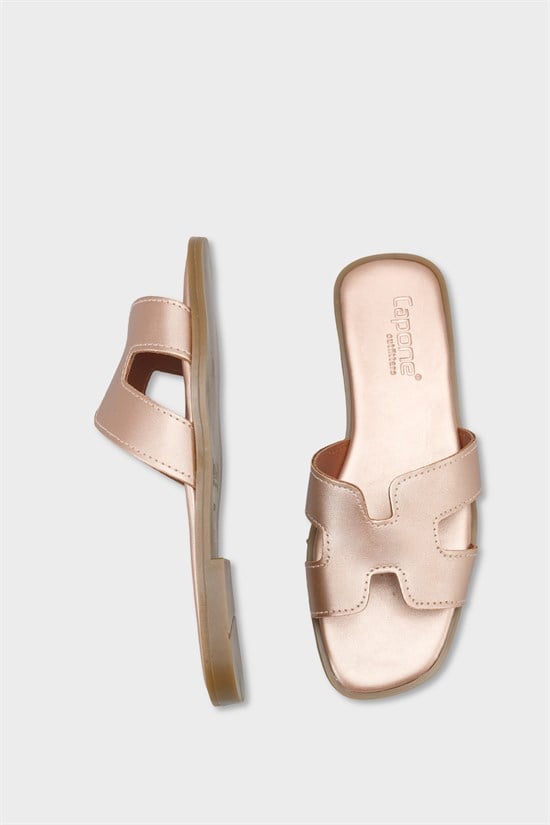 Capone Halsey Women Rose Slide Flat Sandals image 5