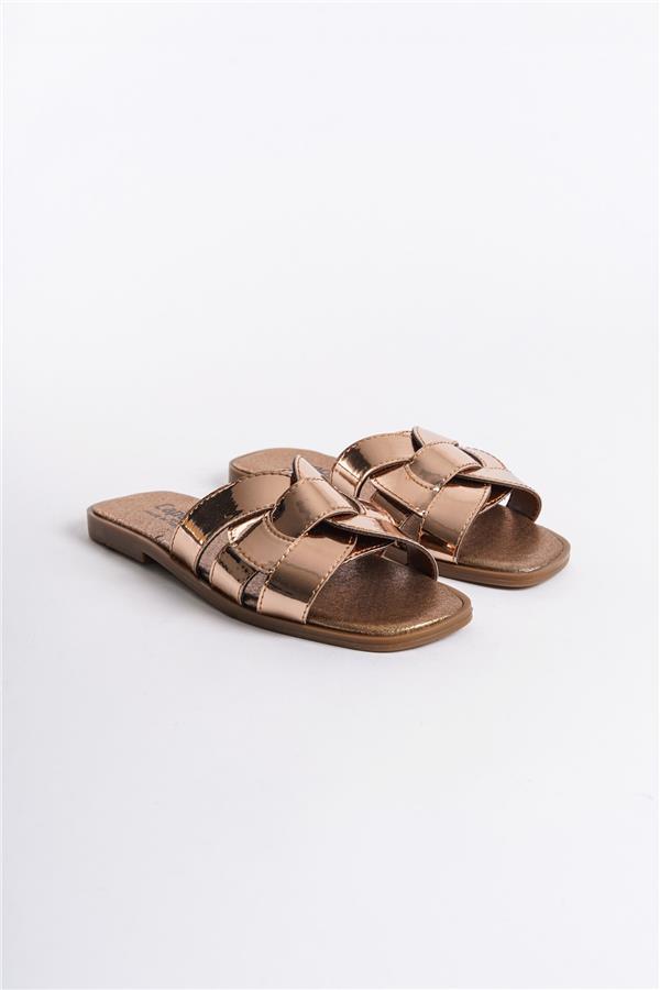 Capone Halsey Women Rose Slide Flat Sandals image 4