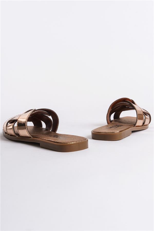 Capone Halsey Women Rose Slide Flat Sandals image 3