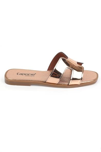 Capone Halsey Women Rose Slide Flat Sandals image 3