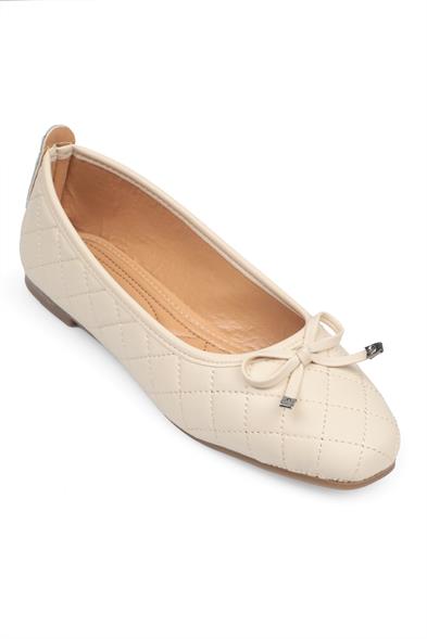 Capone Hana Trend Women Beige Ballet Flats image 3