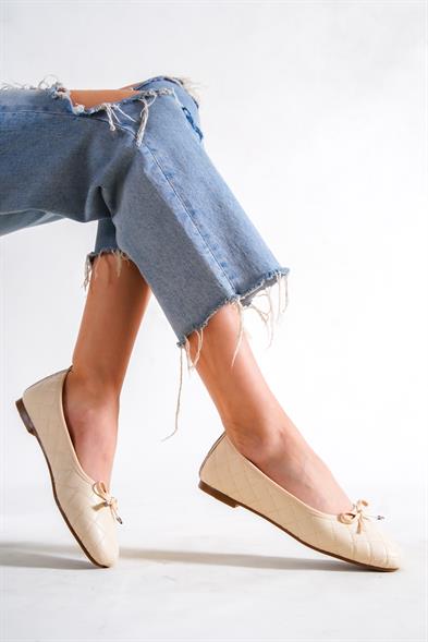 Capone Hana Trend Women Beige Ballet Flats image 6