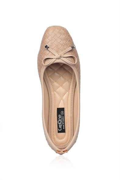 Capone Hana Trend Women Beige Ballet Flats image 4