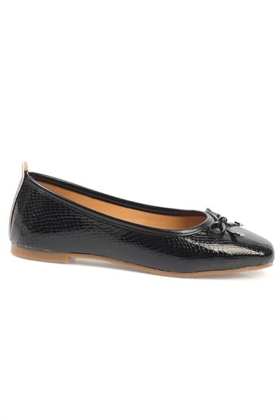 Capone Hana Trend Women Black Ballet Flats image 4