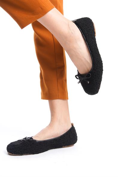 Capone Hana Trend Women Black Ballet Flats image 5