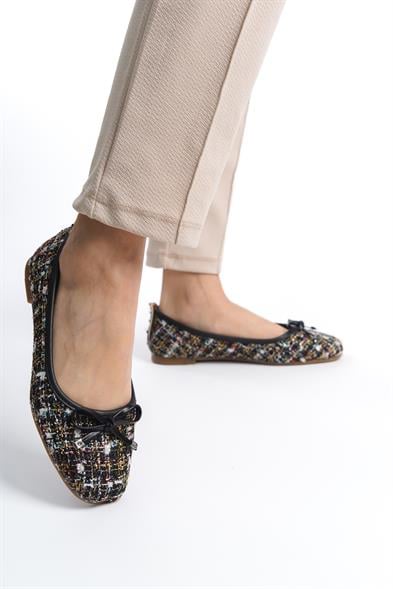 Capone Hana Trend Women Black Ballet Flats image 6