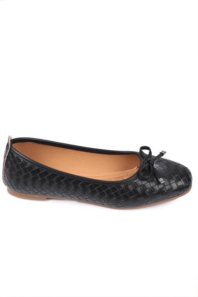 Capone Hana Trend Women Black Ballet Flats image 6
