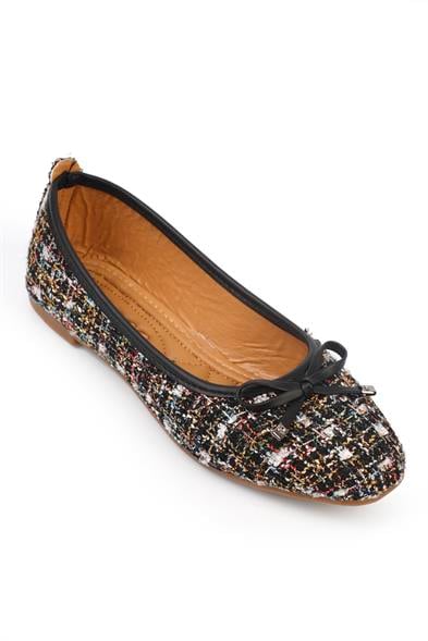 Capone Hana Trend Women Black Ballet Flats