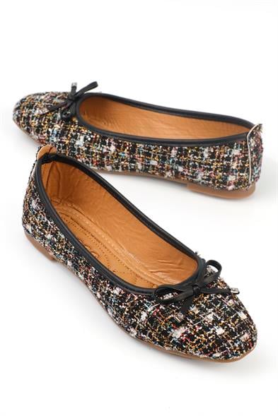 Capone Hana Trend Women Black Ballet Flats image 3