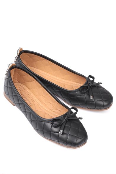 Capone Hana Trend Women Black Ballet Flats image 5